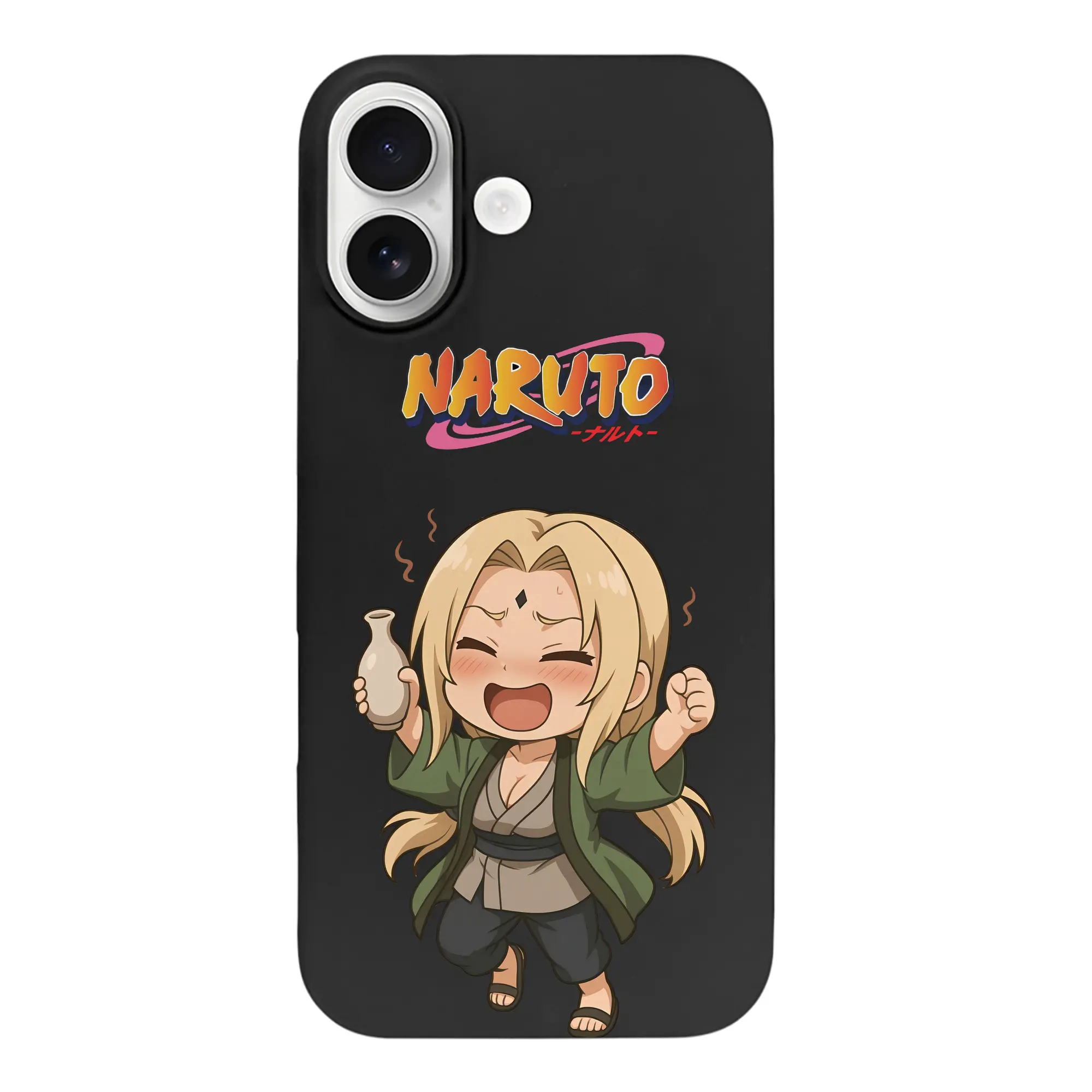 ナルト グッズ 綱手 - iPhone 17 シリーズ シリコンケース 薄型 耐衝撃 指紋防止 ソフトタッチカバー 精密フィット 傷防止 保護ケース iPhone 17/17 Air/17 Pro/17 Pro Max 対応